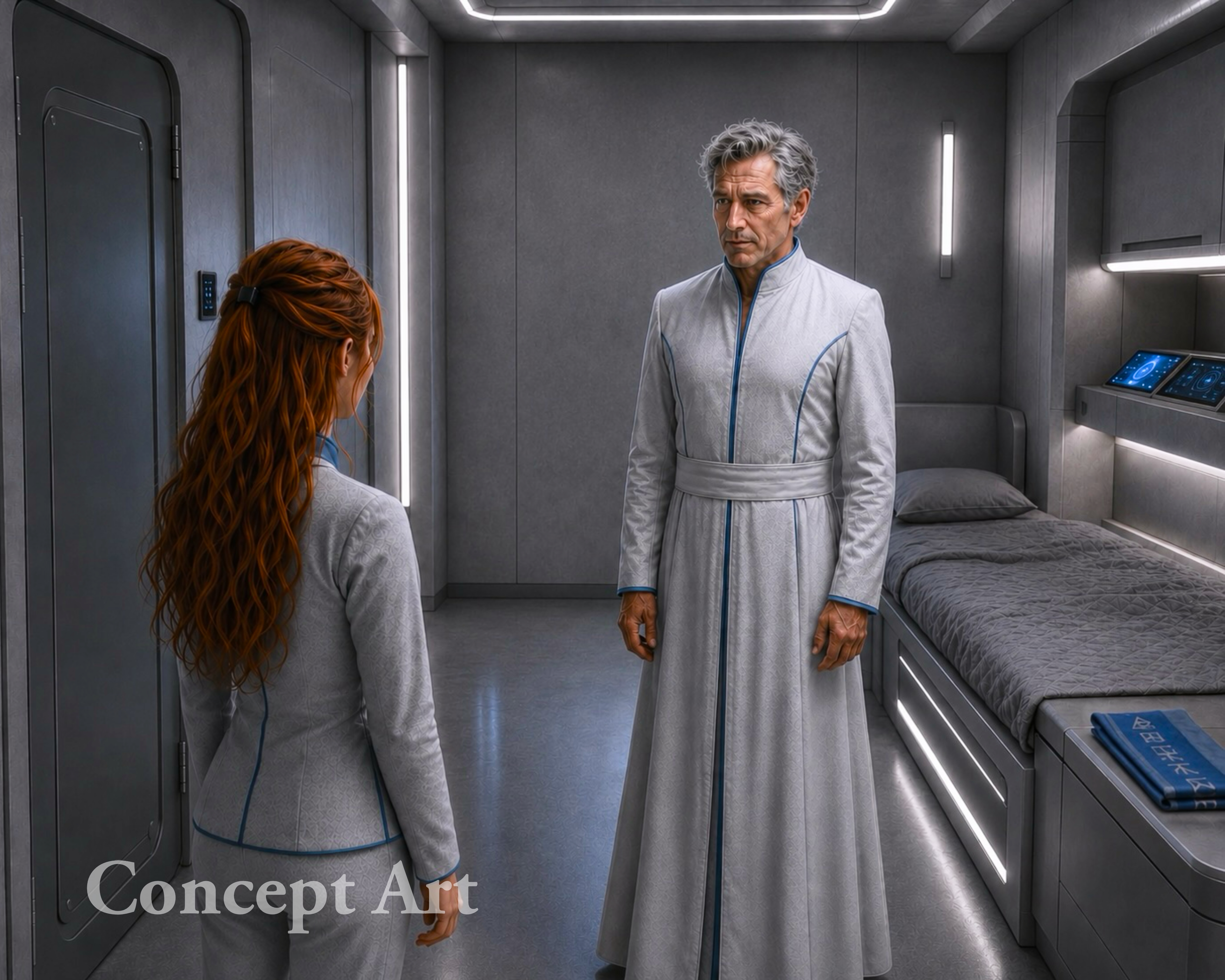 Starla Visits Lucas in Confinement